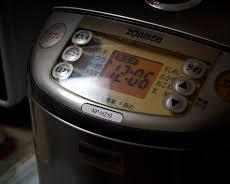 using rice cooker